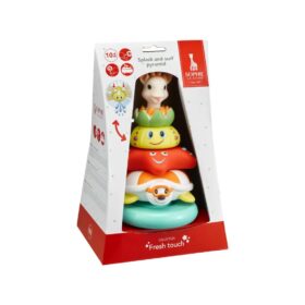 Πυραμίδα παιχνίδι μπάνιου Sophie La Girafe: διαδραστικό παιχνίδι για το μπάνιο.