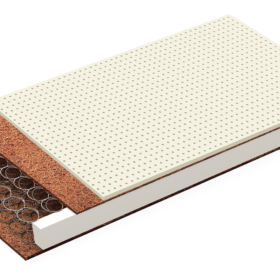 Βρεφικό Στρώμα Εκάτη Greco Strom με ελατήρια Bonnell και Latex