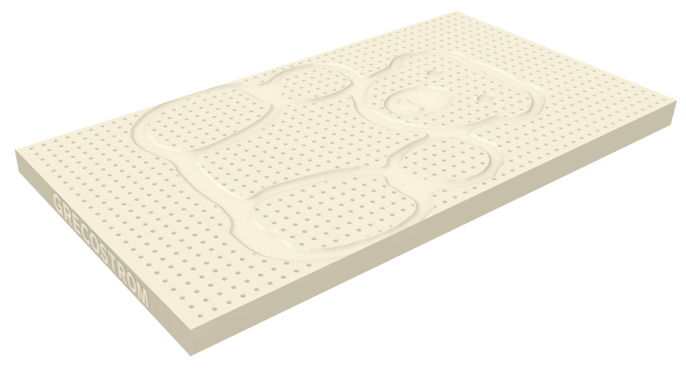 Βρεφικό στρώμα Θαλής με Latex Greco Strom: άνετο και ανατομικό στρώμα