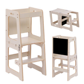 Πύργος Εκμάθησης Ricki με Πίνακα Natural, Montessori