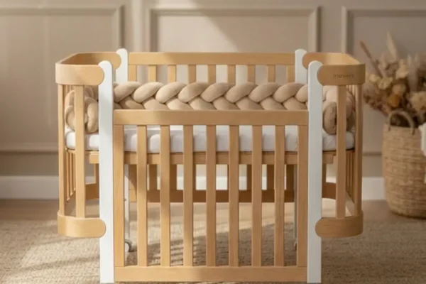 Βρεφική κούνια Anti-Reflux Nika Natural & White Ingvart: άνεση και ασφάλεια.