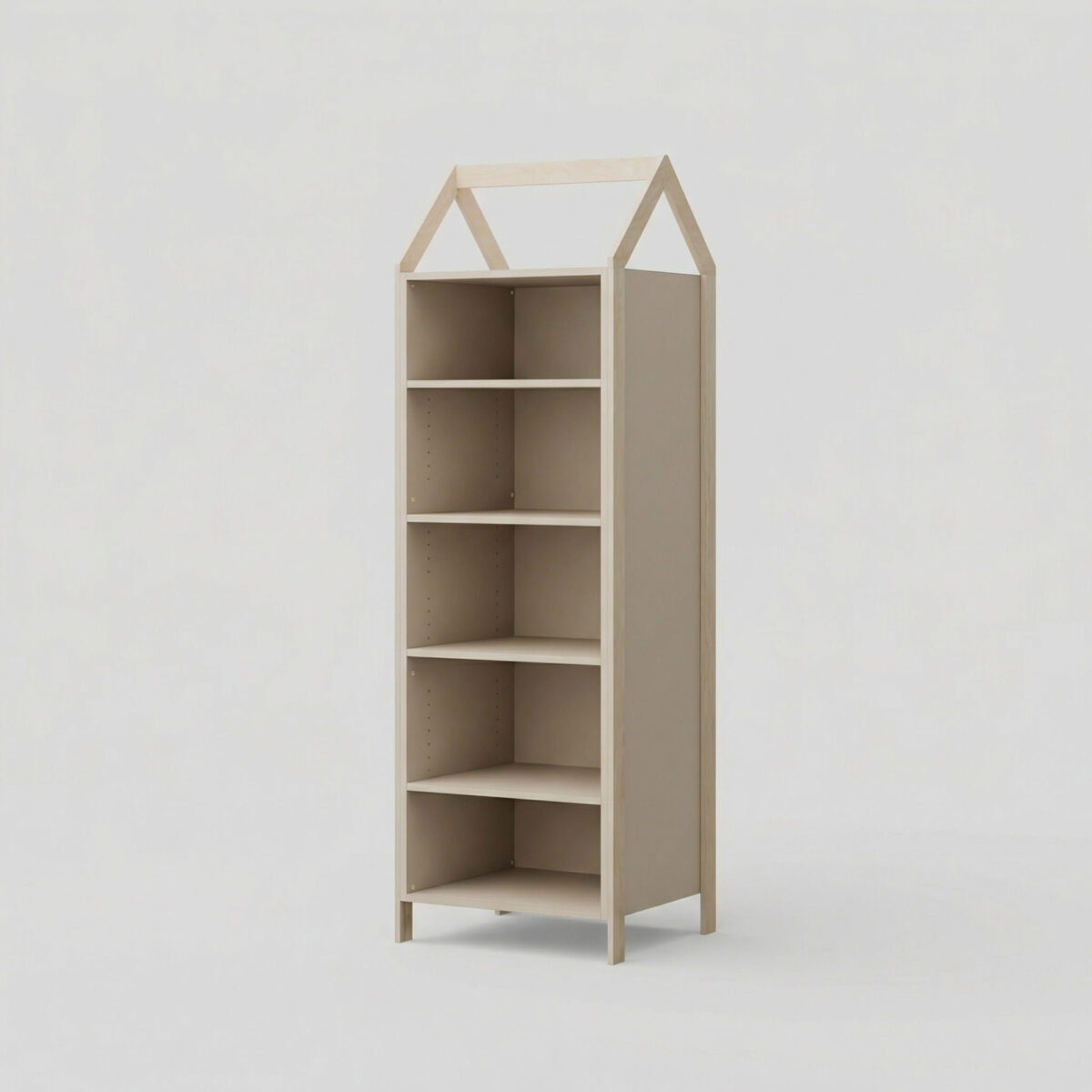 Παιδική βιβλιοθήκη House Natural & White Luletto