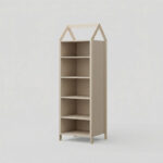 Παιδική βιβλιοθήκη House Natural & White Luletto