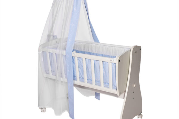 Σετ προίκας λίκνου Lorelli 7 τεμαχίων με κουνουπιέρα