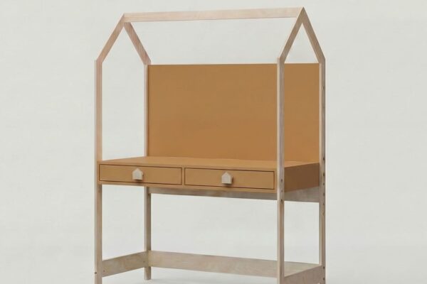 Παιδικό γραφείο House Desk Luletto Natural & Toffee