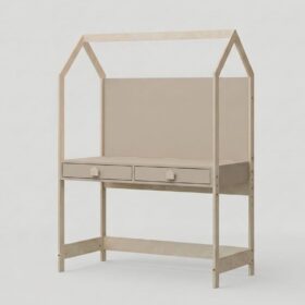 Παιδικό γραφείο House Desk Luletto Natural & Cashmere