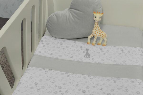Σετ σεντόνια λίκνου Sophie La Girafe 2 τεμαχίων Baby Oliver