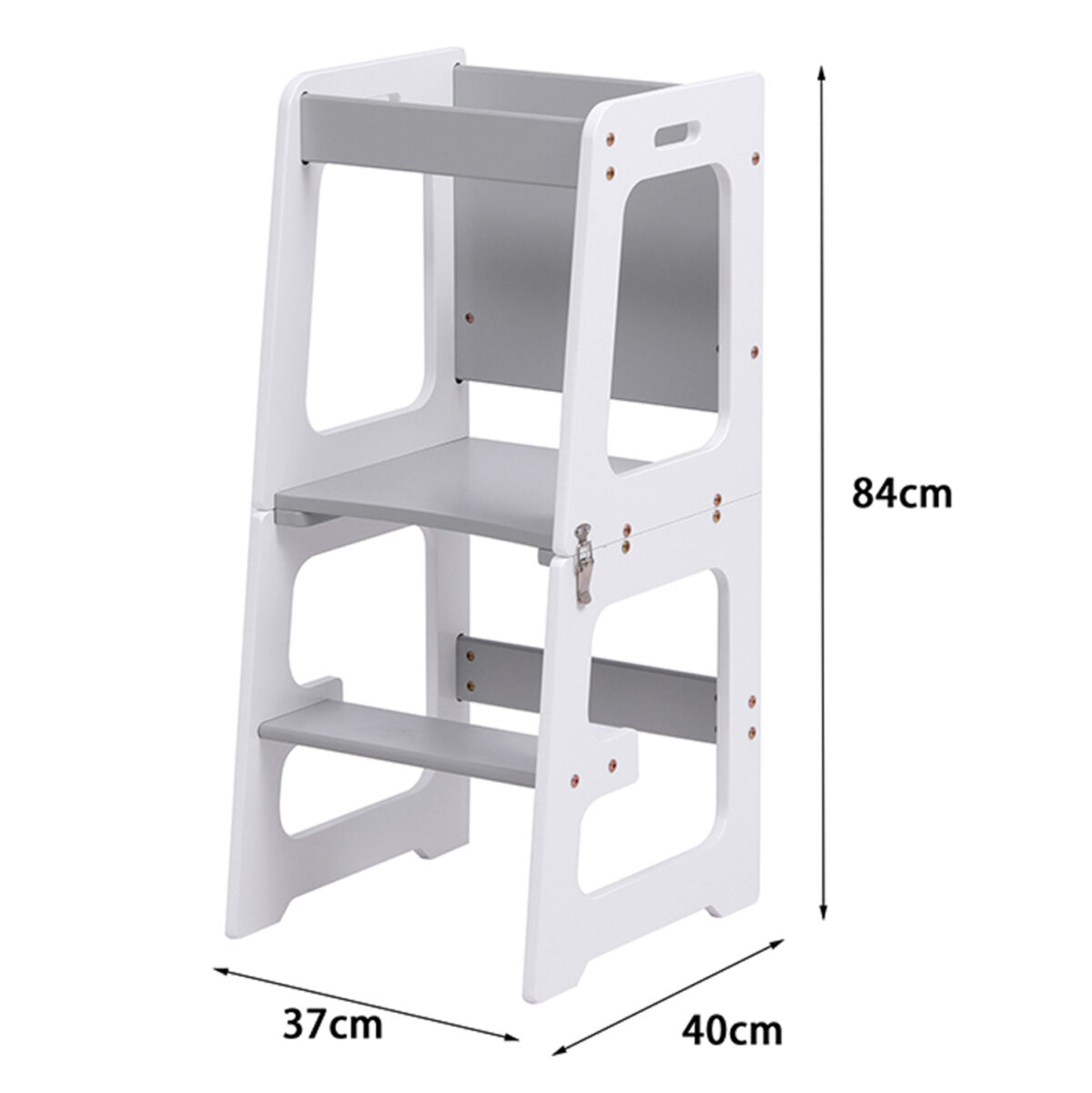 Πύργος Εκμάθησης Ricki White: Παιδικός πύργος Montessori για βοήθεια στην κουζίνα.