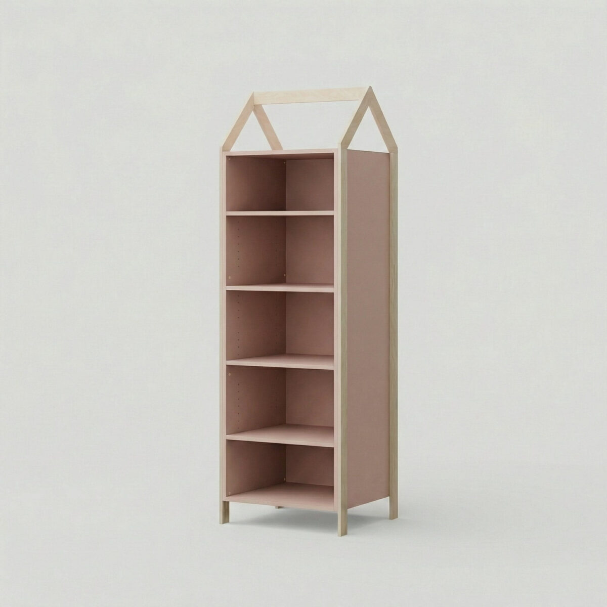 Παιδική βιβλιοθήκη House Natural & White Luletto