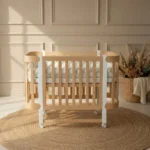 Βρεφική Κούνια Anti-Reflux Nika Natural & White Ingvart, άνεση και ασφάλεια.