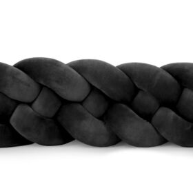 Βρεφική πλεξούδα Luletto Sage, 400x20cm, τριπλή, βελούδινη