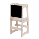 Πύργος Εκμάθησης Ricki με Πίνακα Natural, παιδικός βοηθητικός πύργος