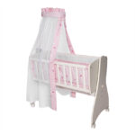 Σετ προίκας μωρού για λίκνο Lorelli με κουνουπιέρα