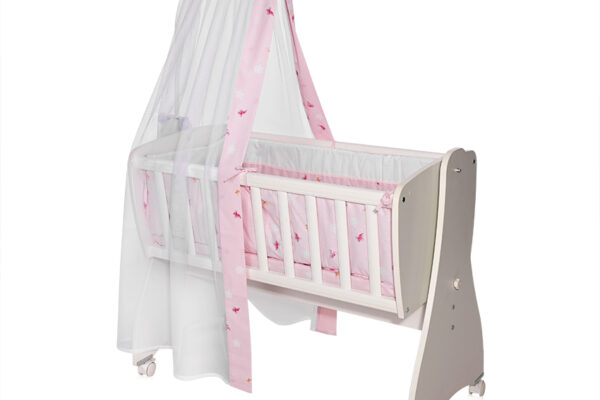 Σετ προίκας μωρού για λίκνο Lorelli με κουνουπιέρα