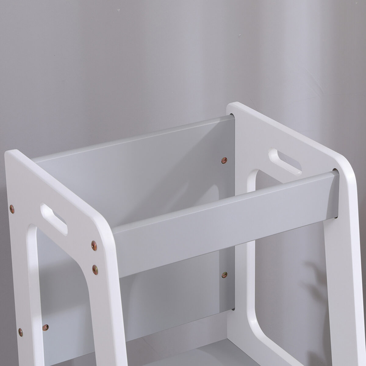 Πύργος εκμάθησης Ricki Montessori, λευκός, ιδανικός για παιδιά