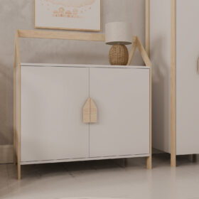 Παιδική συρταριέρα House Luletto με 2 πόρτες.