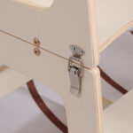 Πύργος Εκμάθησης Ricki Natural: Παιδικός πύργος με μεταλλικό κούμπωμα