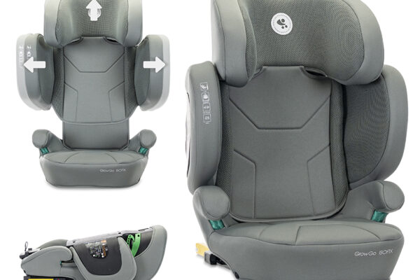 Πτυσσόμενο Κάθισμα αυτοκινήτου Growgo Isofix Lorelli, για παιδιά 15-36kg.