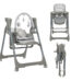 Καρεκλάκι φαγητού – Κούνια Nomino 3in1 Grey Leather