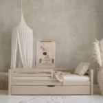 Βρεφικό κρεβάτι Basic Fello Plus Luletto, 100x200cm, με συρτάρι