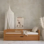 Ξύλινο παιδικό κρεβάτι Basic Fello Plus Luletto 100x200cm
