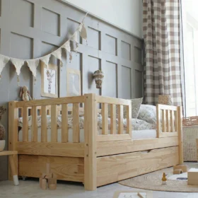 Κρεβάτι Καναπές Luletto Basic Love Duo Natural 90×200cm