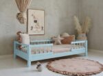 Κρεβάτι Montessori Basic Bello Luletto, γαλάζιο, 100x200cm