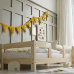 Κρεβάτι Καναπές Luletto Basic Duo Natural 90x200cm με ίσιο κάγκελο