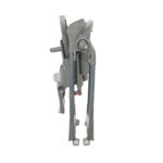 Καρεκλάκι φαγητού Lorelli Nomino Grey Leather, πτυσσόμενο