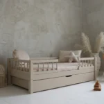 Βρεφικό κρεβάτι Montessori Basic Bello Plus με συρτάρι