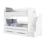 Παιδική κουκέτα WHITE STUDIO 2 (0.90Χ2.00) - Image 4